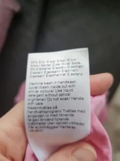 Filippa K rosa Seidentop silk top