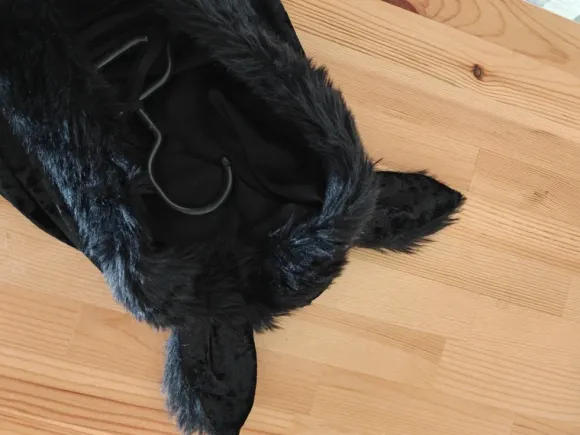 Fledermaus Jacke mit Ohren