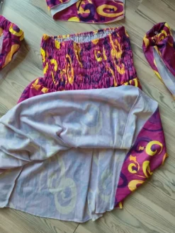 Fun Shack Kostüm Damen Hippie Kleid Größe L