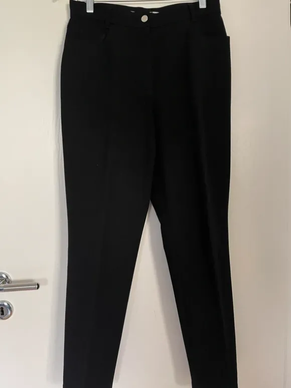 Gardeur Stoffhose schwarz elegant Business Hose Gr. 40L
