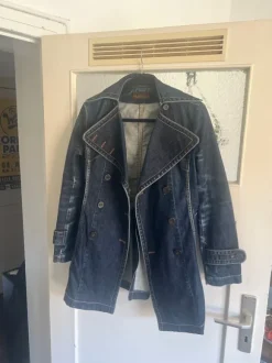 Geile y2K jeansjacke jeansmantel vintage tailliert 36/ 38 M dark Blue