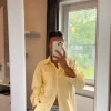 Gele blouse