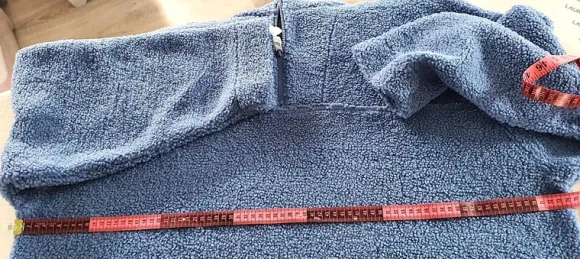 Generous Size Teddy Fleece Stand-Up collar/Zip 50-52/L (4141)