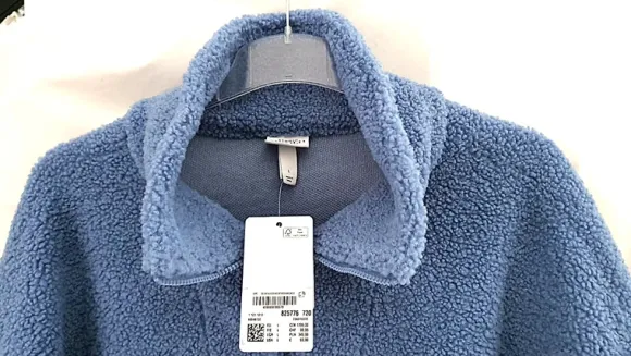Generous Size Teddy Fleece Stand-Up collar/Zip 50-52/L (4141)