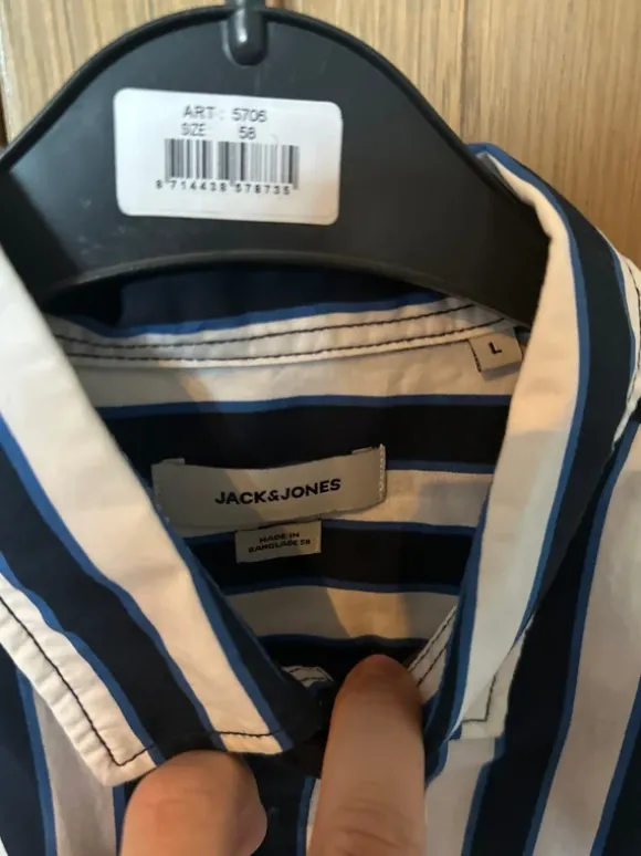 Gestreept hemd van Jack and Jones