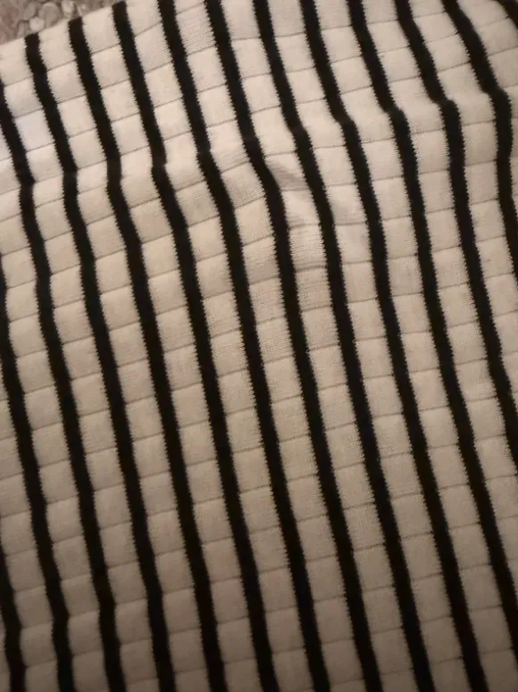 Gestreifte HM Stoffhose