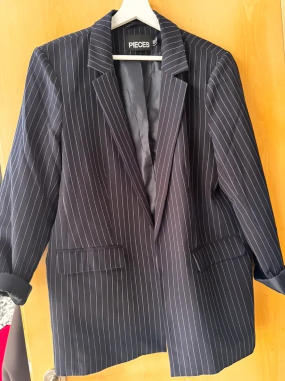 Gestreifter Blazer