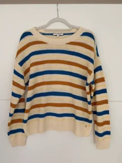 Gestreifter Pullover Gr. M