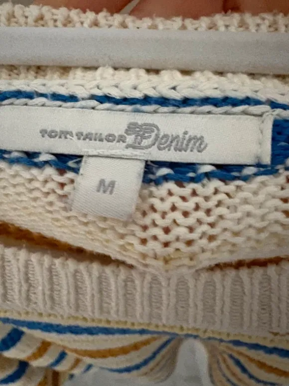 Gestreifter Pullover Gr. M