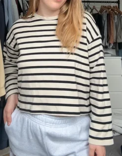 Gestreiftes Longsleeve Vila L