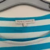 Gestreiftes T-Shirt-Kleid von Munich Freedom Gr. L 40