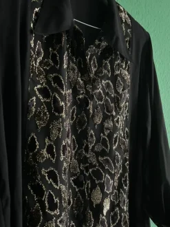 Glitzer Bluse
