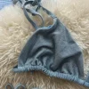 Glitzer Triangel Bikini H&M Gr. 42