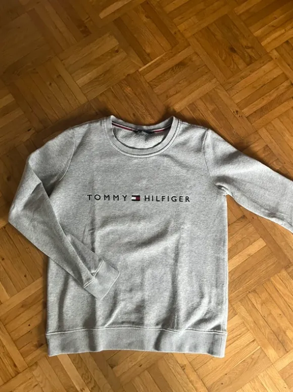 Grauer Tommy Hilfiger Sweater/Pullover/Shirt
