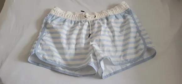 G-Star Badehose, blau, weiss, Größe M