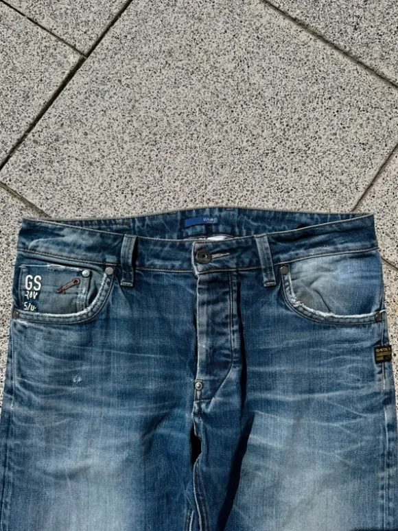 G-Star Raw Straight Fit Denim Jeans 2000s W34 L29| Y2K | Vintage Pasha Style