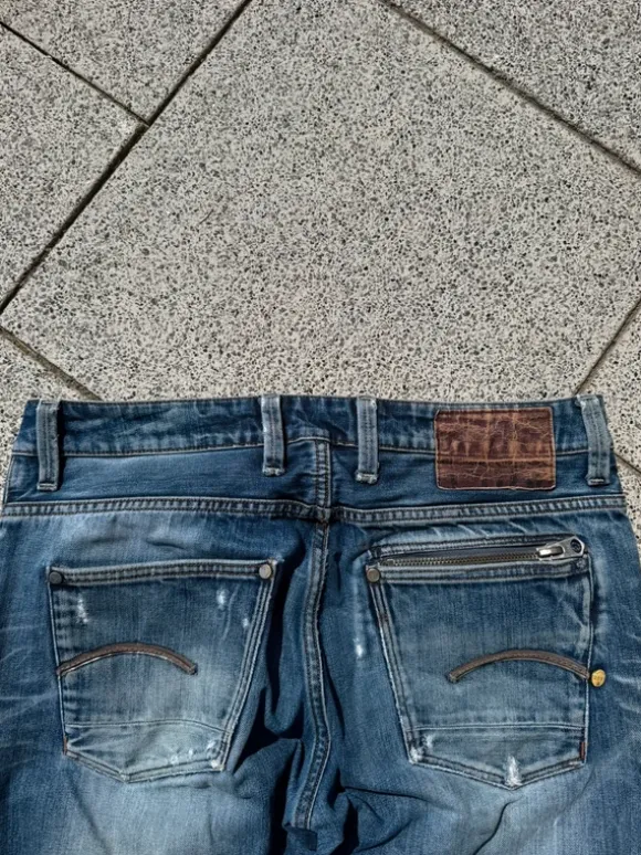 G-Star Raw Straight Fit Denim Jeans 2000s W34 L29| Y2K | Vintage Pasha Style