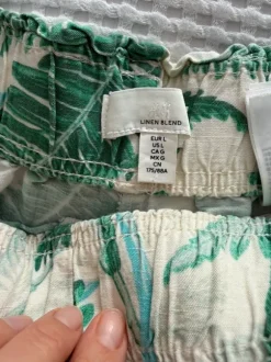 H & M Set 2 x Shorts Leinen kurze Hose Gr. L