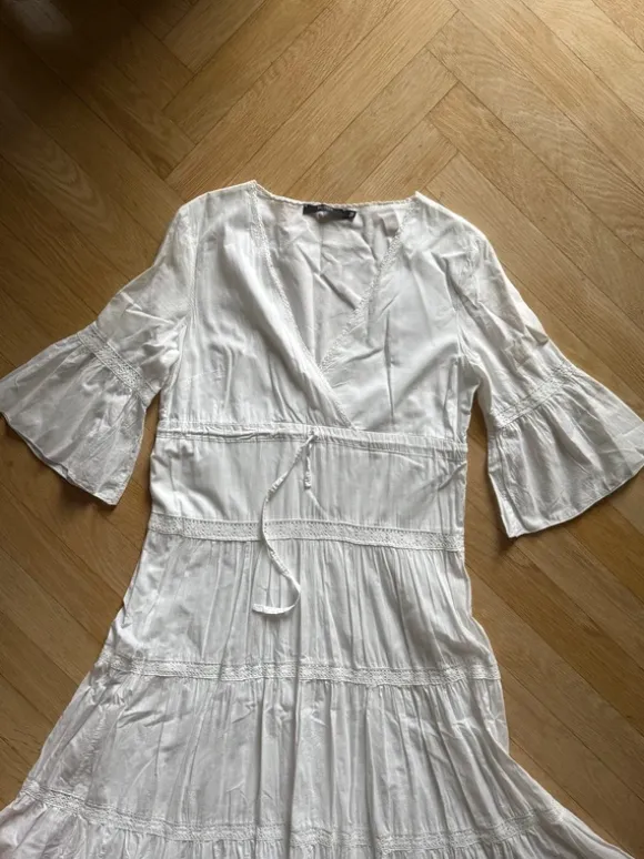 Hallhuber - Maxikleid -weiss -Gr.38