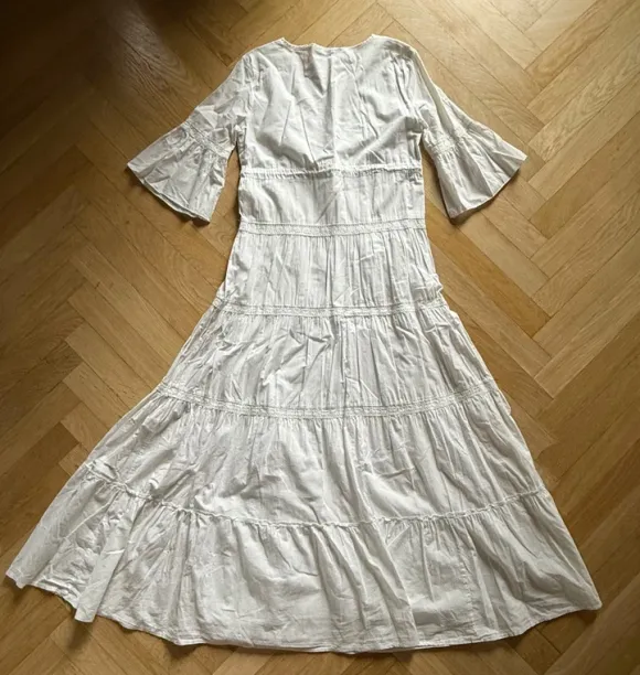 Hallhuber - Maxikleid -weiss -Gr.38