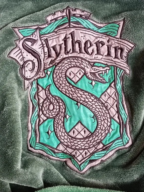 Harry Potter Slytherin Bademantel