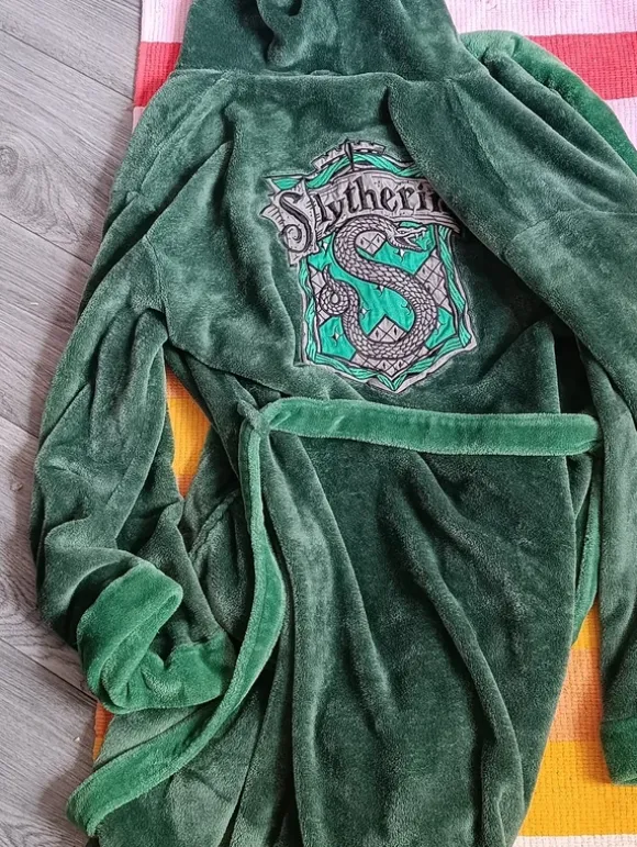 Harry Potter Slytherin Bademantel