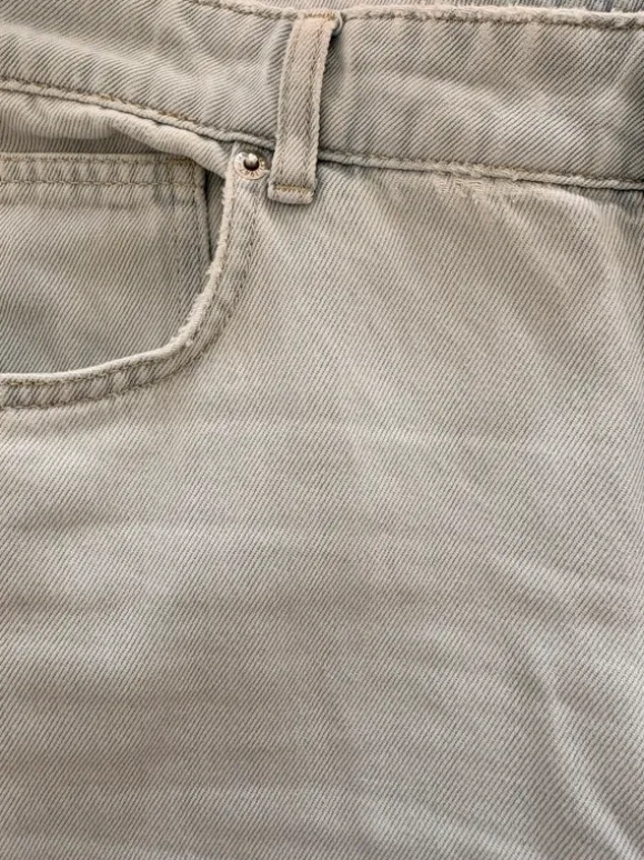 Hellblaue Jeans High Waist