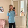 Hellblaues Nike Shirt