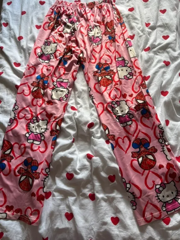 HellokittyXSpiderman Schlafhose