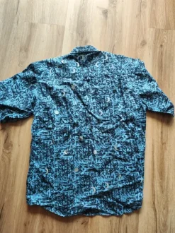 Hemd Mond Eton Shirts L 41/42 blau schwarz