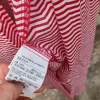 Hemd/Bluse gestreift rot/weiß
