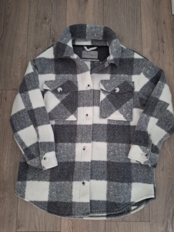 Hemdjacke/Fleecehemd von New Yorker oversize 38