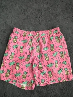 Herren Badehose Badeshorts Ananas Größe M