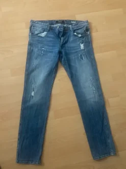 Herren, Jeans, Replay Anbass blau W34 L34