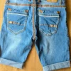 Herren Jeansshorts Mr. Bright – selbst abgeschnitten, lässiger Look
