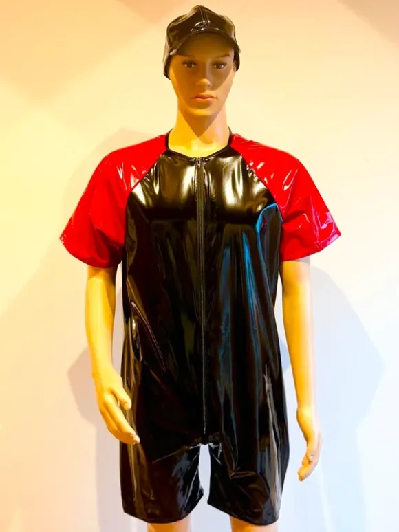 Herren Lack Body zweifarbig in Gr. XL