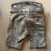 Herren Lederhose Gr. 46 Echtleder ungetragen Trachtenhose
