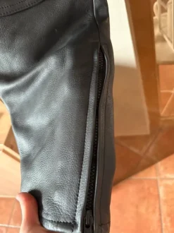 Herren Leder-Motorradhose von Akito