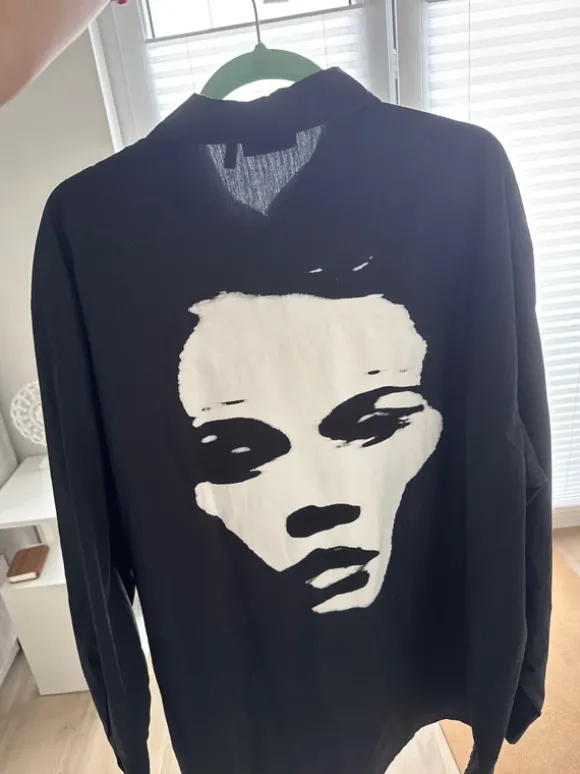 Herren Oversized Hemd Weekday Gr L