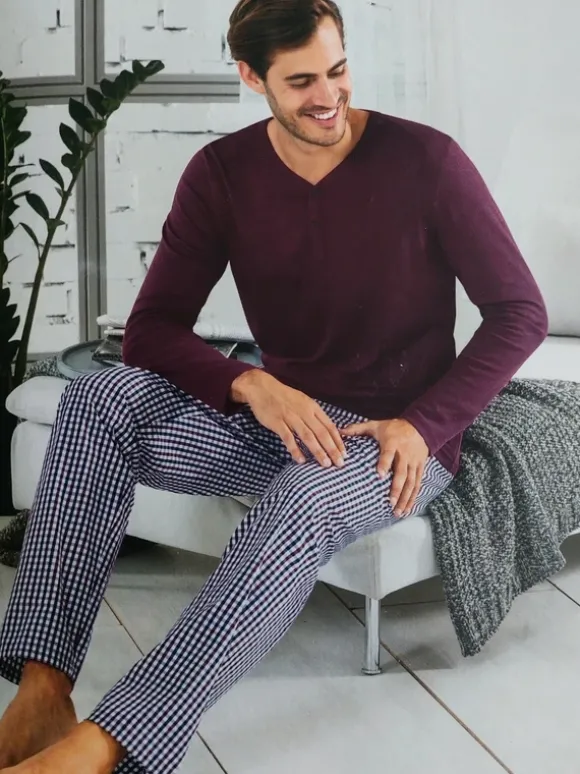 Herren Pyjama