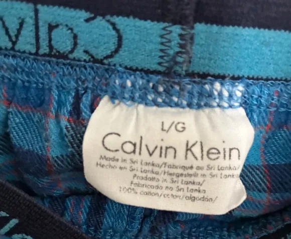 Herren Pyjamahose von Calvin Klein Gr. L