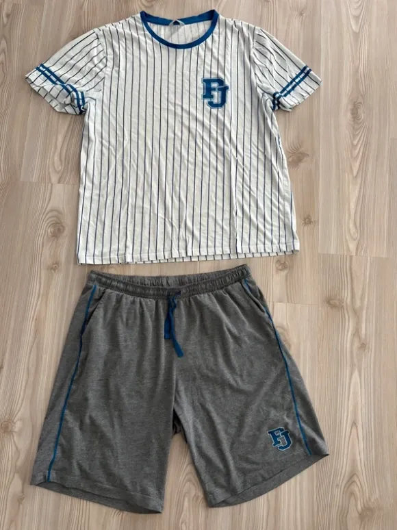 Herren Pyjama-Set Baumwolle
