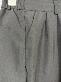 Herren schwarze Stoffhose Größe S