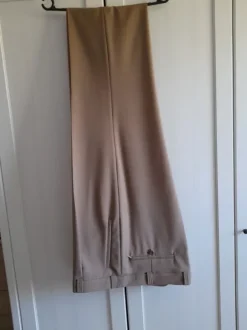 Herren Stoffhose, beige, leicht, Gr. 27.