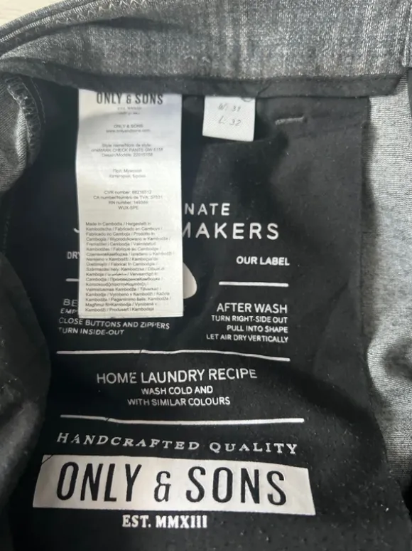 Herrenhose Only snd Sons