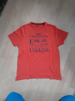 Herten T-Shirt wie Neu Orange Gr.L