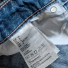 high Waist Lee Barrel Jeans 38 dunkelblaue Waschung Ballonjeans 80er Nena