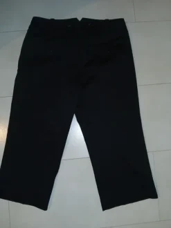 H&M 3/4 Hose schwarz mit Bügelfalte