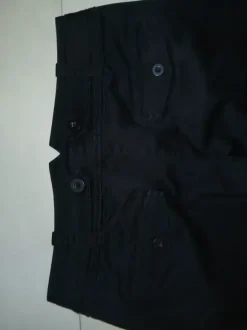 H&M 3/4 Hose schwarz mit Bügelfalte