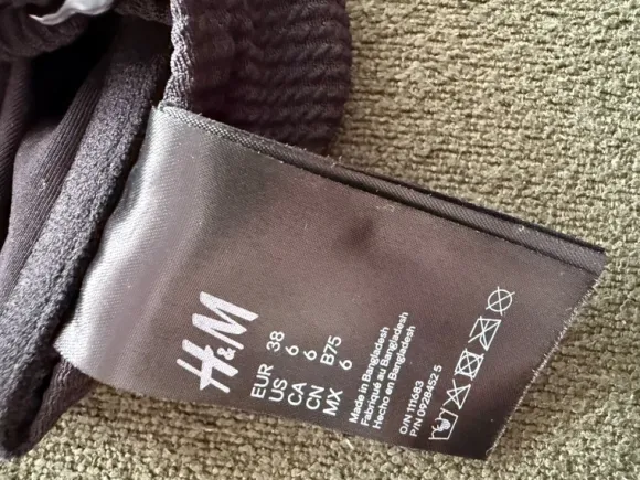 H&M Bikini Oberteil Push-up gr. 38